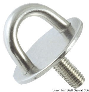 Plate med U-bolt og pinne