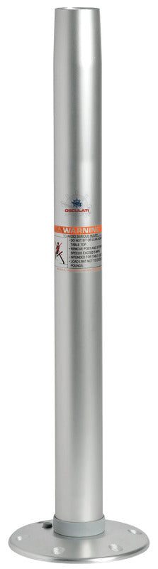 Bordben i aluminium med gjengelås for bord 48.417.50/51/52/54