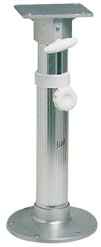 Svingbar pidestall i anodisert aluminium med setefeste