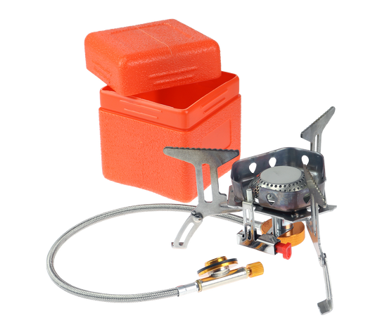 Osean Gassbrenner m/slange 2200w - Kokeapparat - rustfri - m/boks