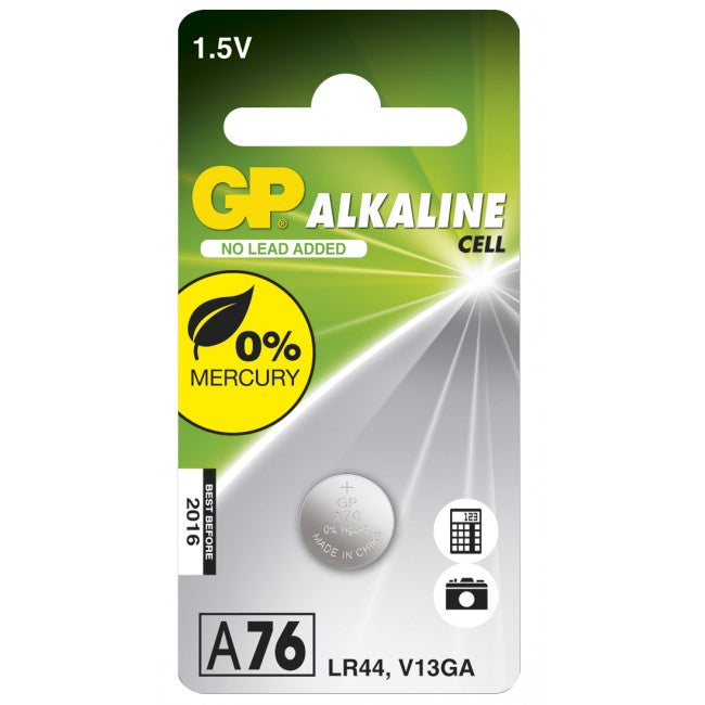 GP Batteri Knappcell - LR44 - 1,5v