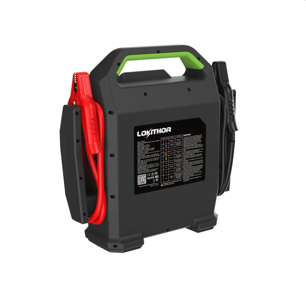 Lokithor J10000HD Jump Starter - 12/24v - 256Wh - 10000/5000A Lithium