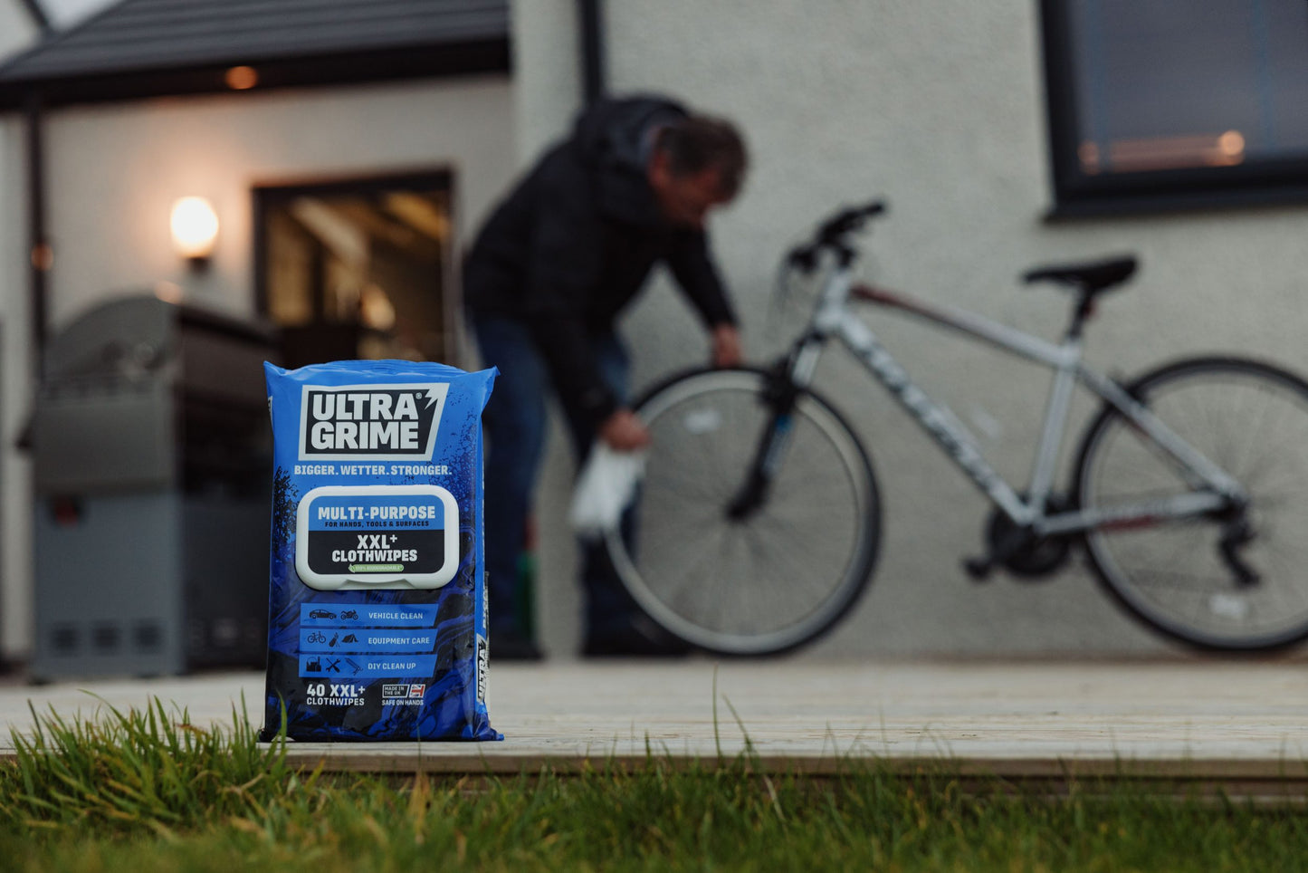 UltraGrime Universal XXL - 40stk wipes - Rengjøringskluter