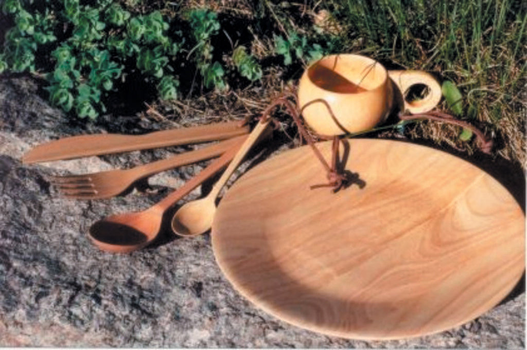 Eagle Tretallerken Flat - Tre - 25 cm / 150 gr