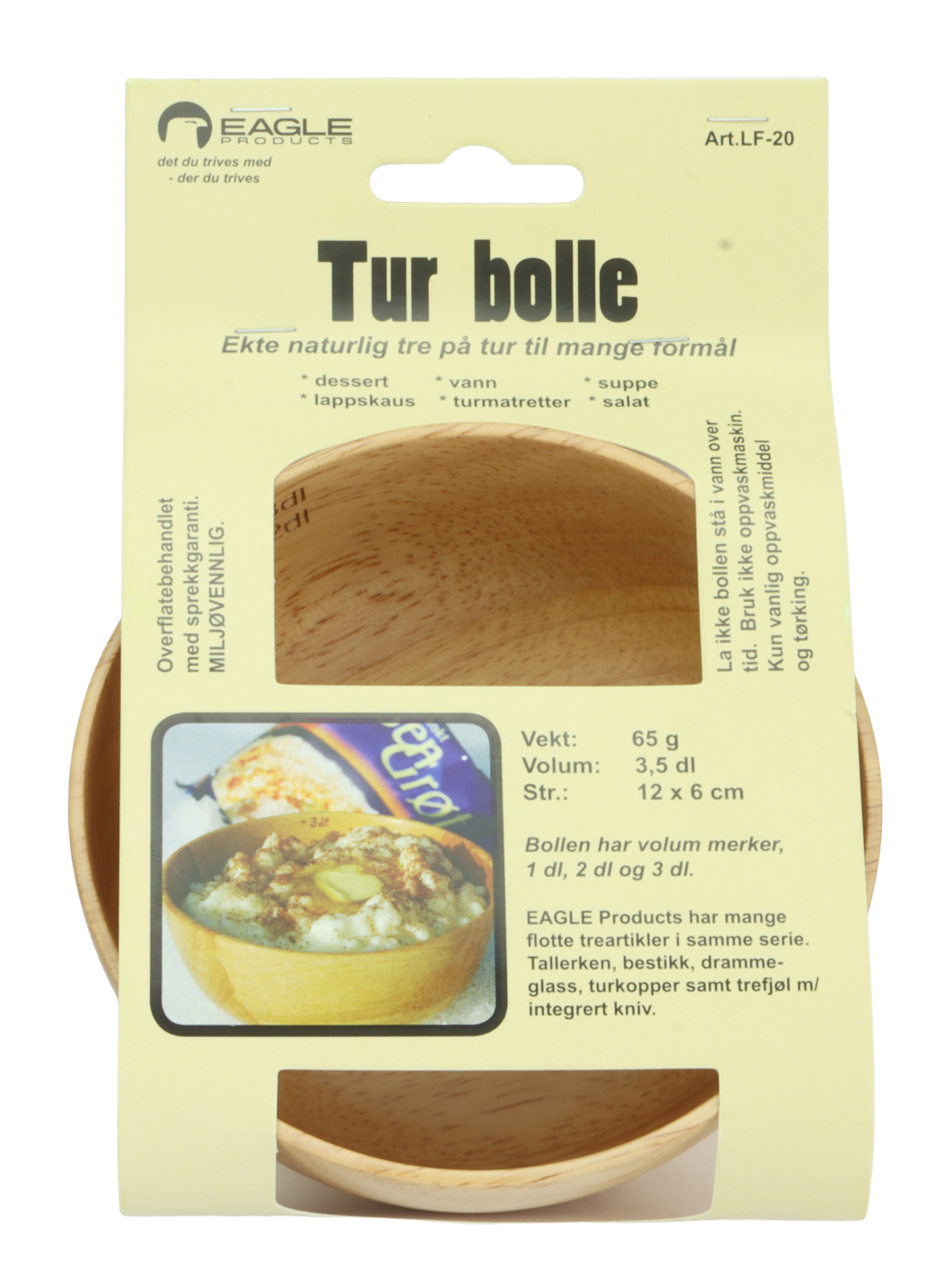 Eagle Trebolle liten - 3,5dl - Turbolle