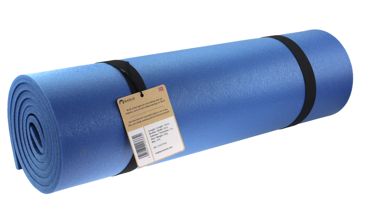 Eagle Easypad Sitte/liggeunderlag - 185x55 cm - Blå