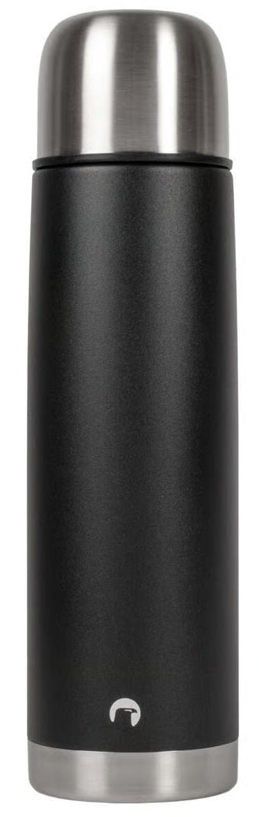 Eagle Ståltermos 1,0l - Sort/stål - trykknapp