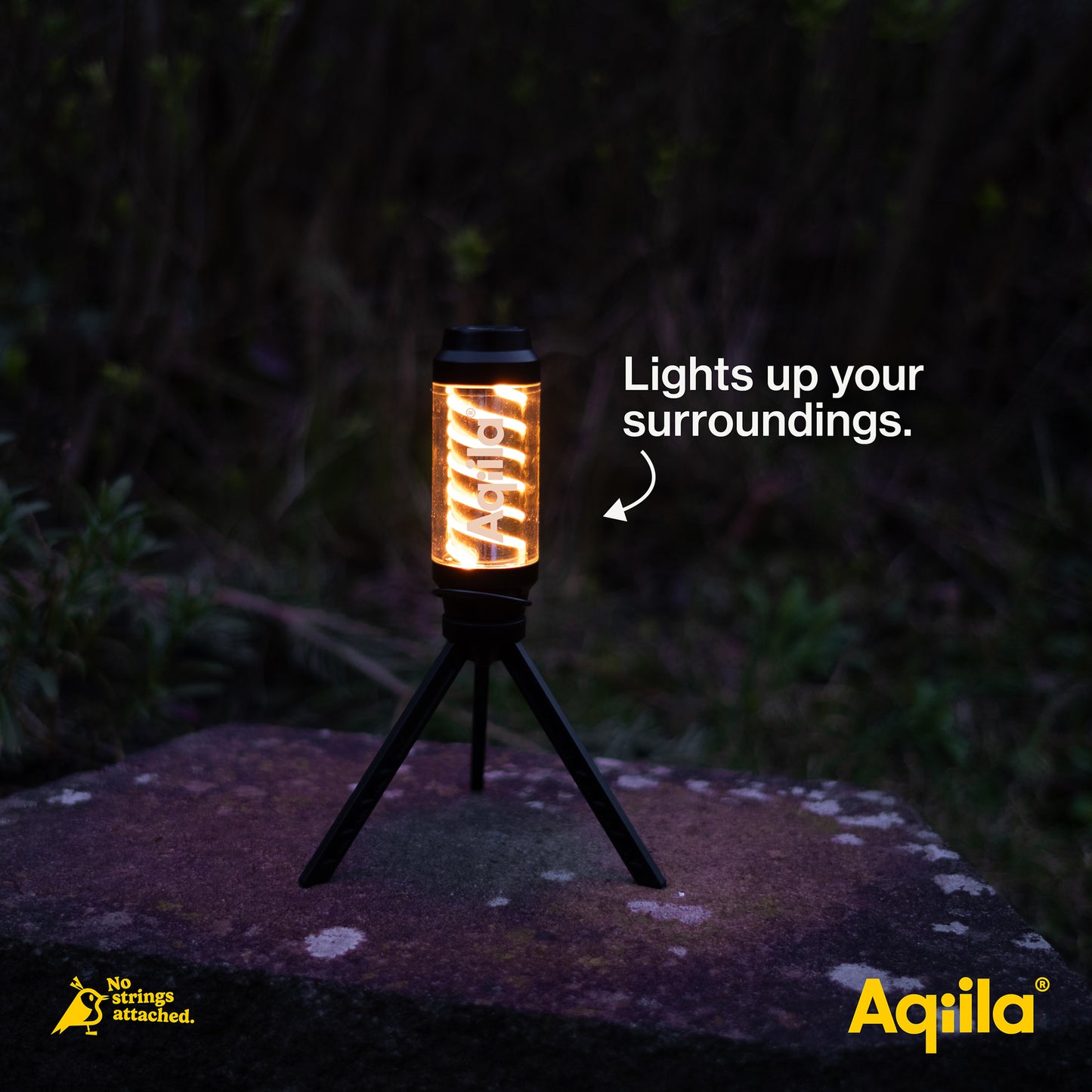 Aqiila Lightbird G1 - Campinglykt - Oppladbar