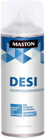Maston DESI - Desinfeksjon - Spray - 400ml