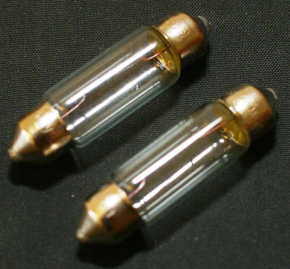 Eufab Lyspære - 2pk - 12v 5w SV8.5 11x38mm