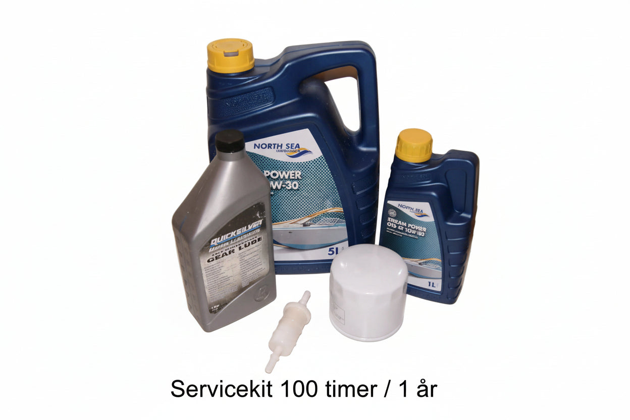 Servicekit Mercury F150 HK (2012-> ) 100 timer / 1 år