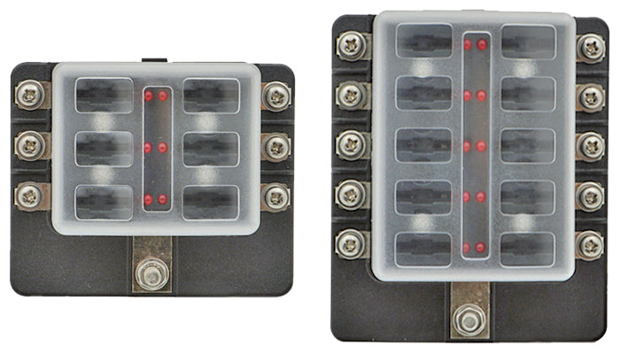 1852 Sikringsholder med LED indikator 32V