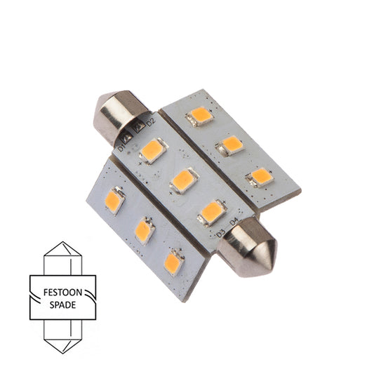 LED pære festoon med 120° lysvinkel