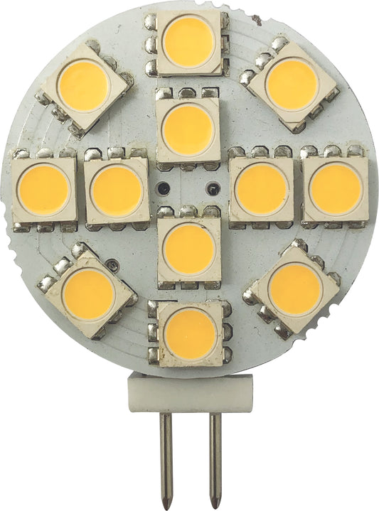 1852 LED G4 Sidepin varmhvit spotpære 2-pk