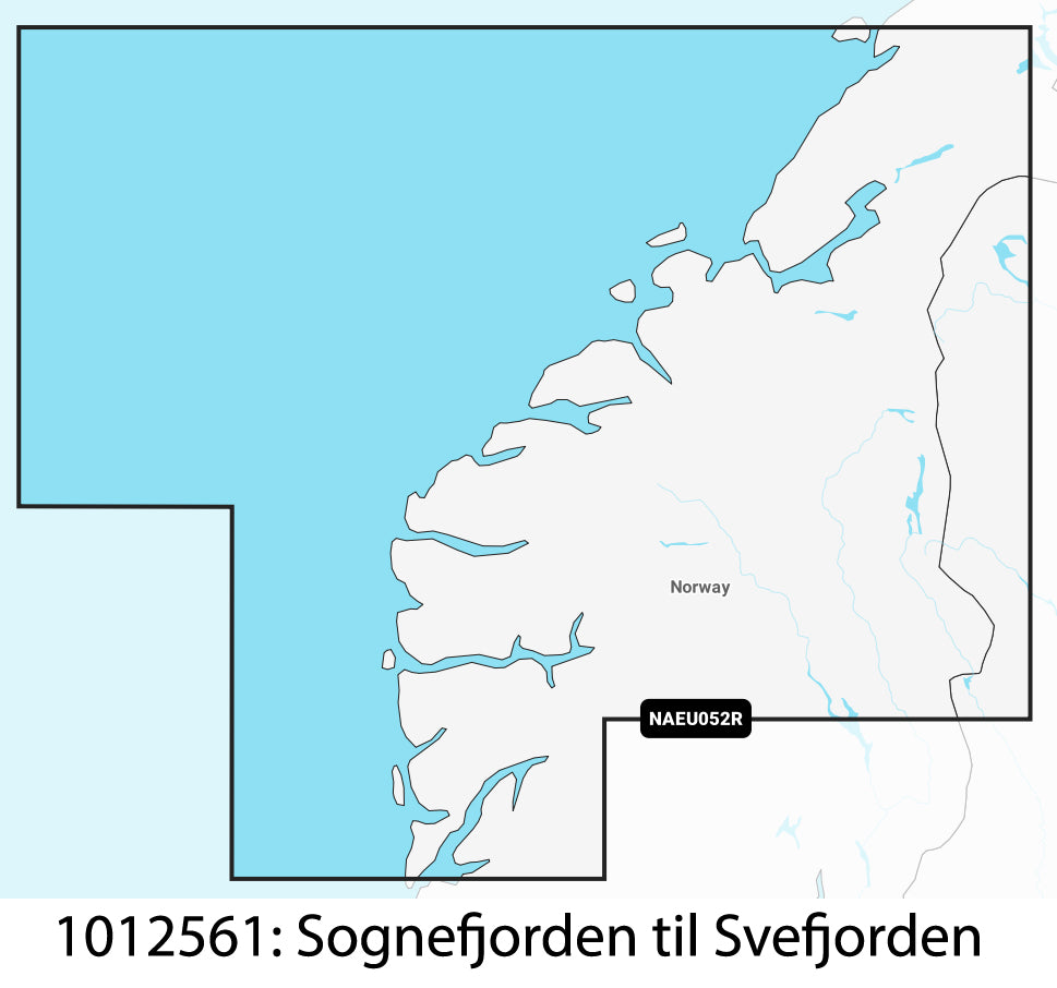 Navionics+ Regular kart til kartplotter