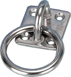 1852 Ringplate m/løs ring, syrefast