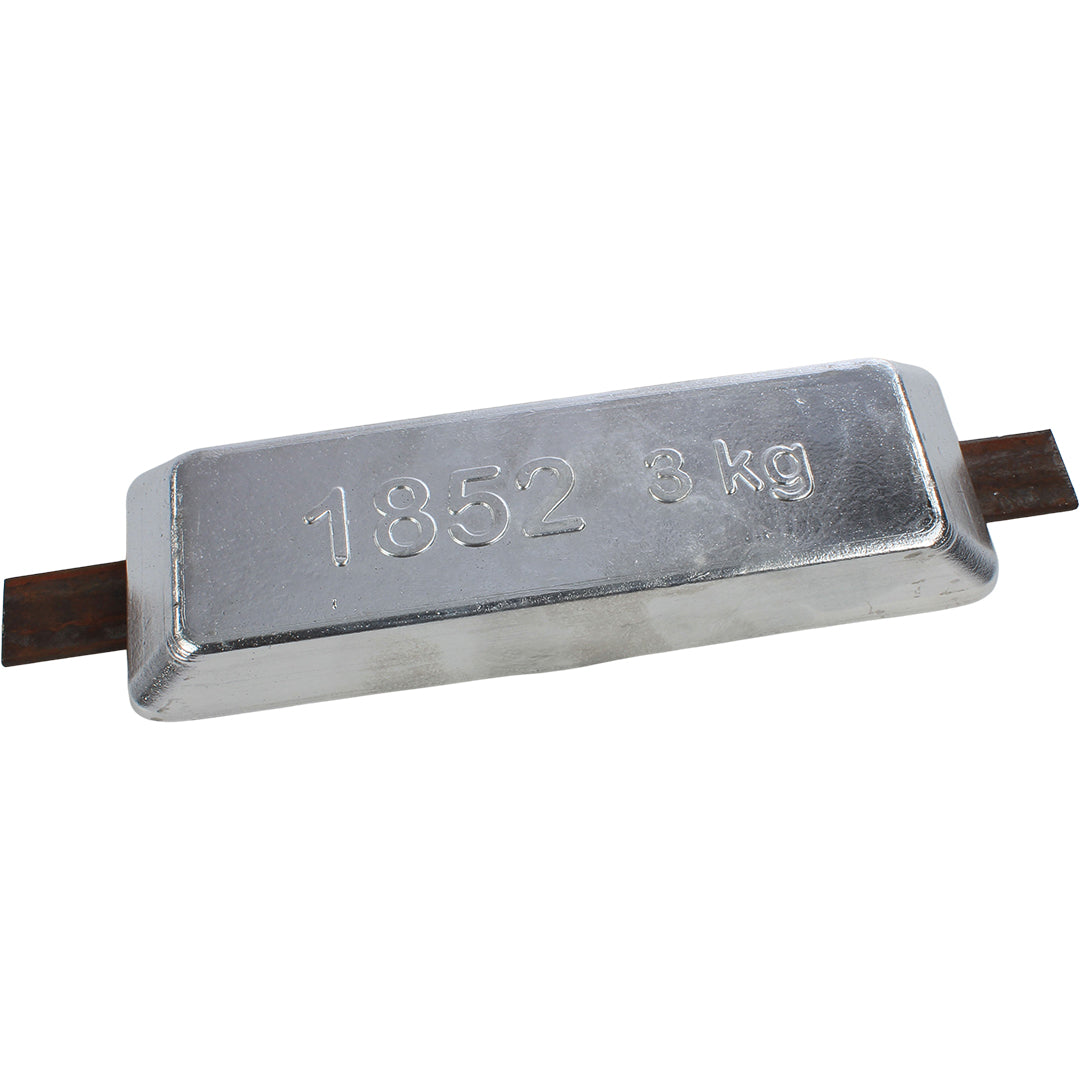 1852 Sinkanode rektangulær 1-2 kg