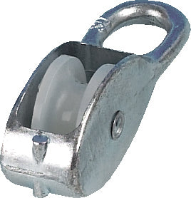 1852 Blokk, enkel, aluminium