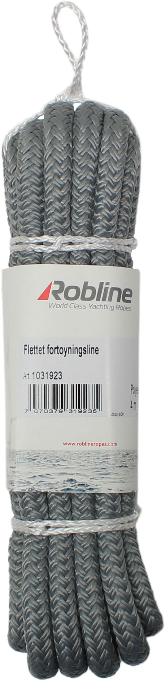 Robline Flettet fortøyningsline grå – bilde 2