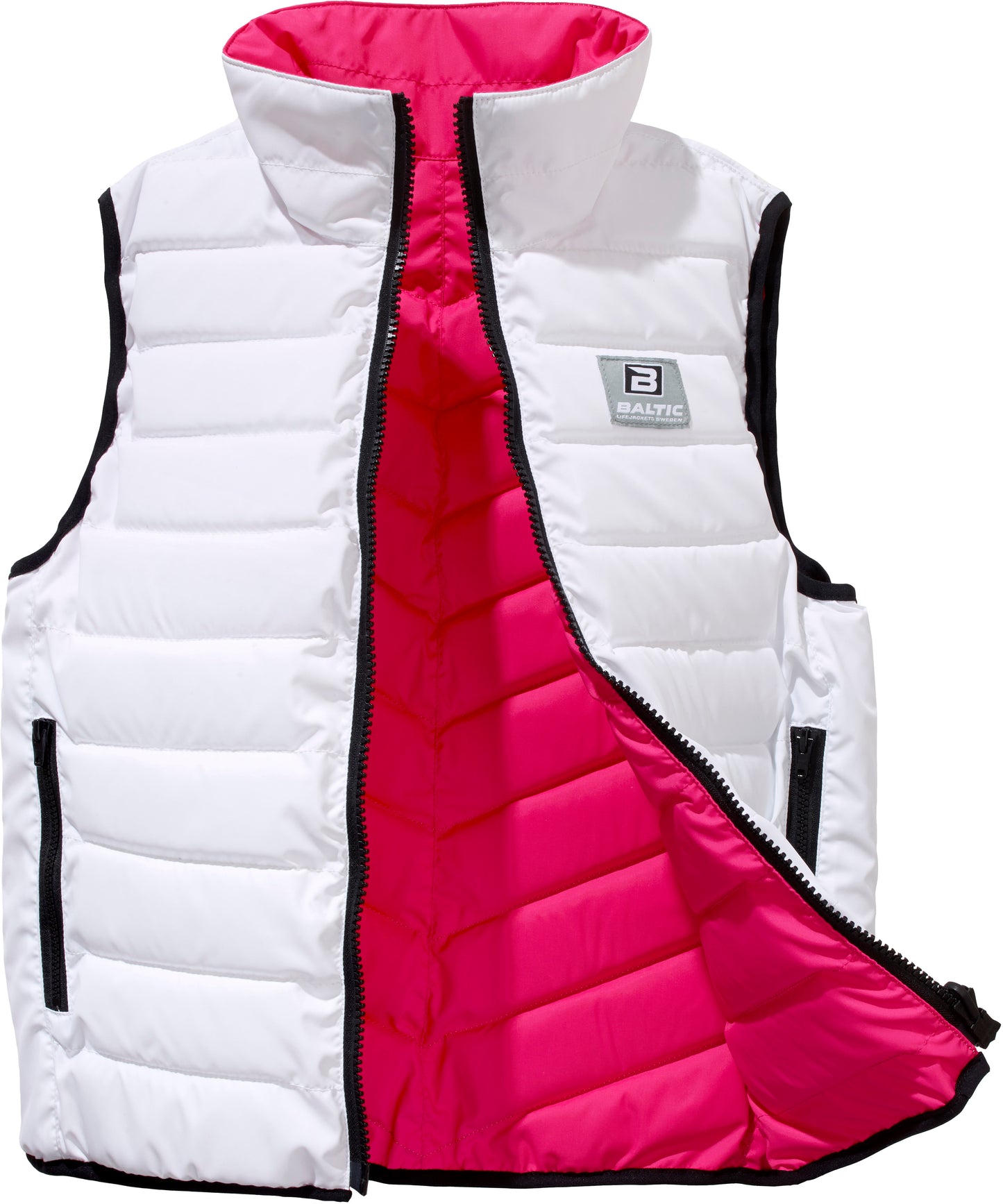 Baltic Flyteplagg, Flipper, hvit/rosa