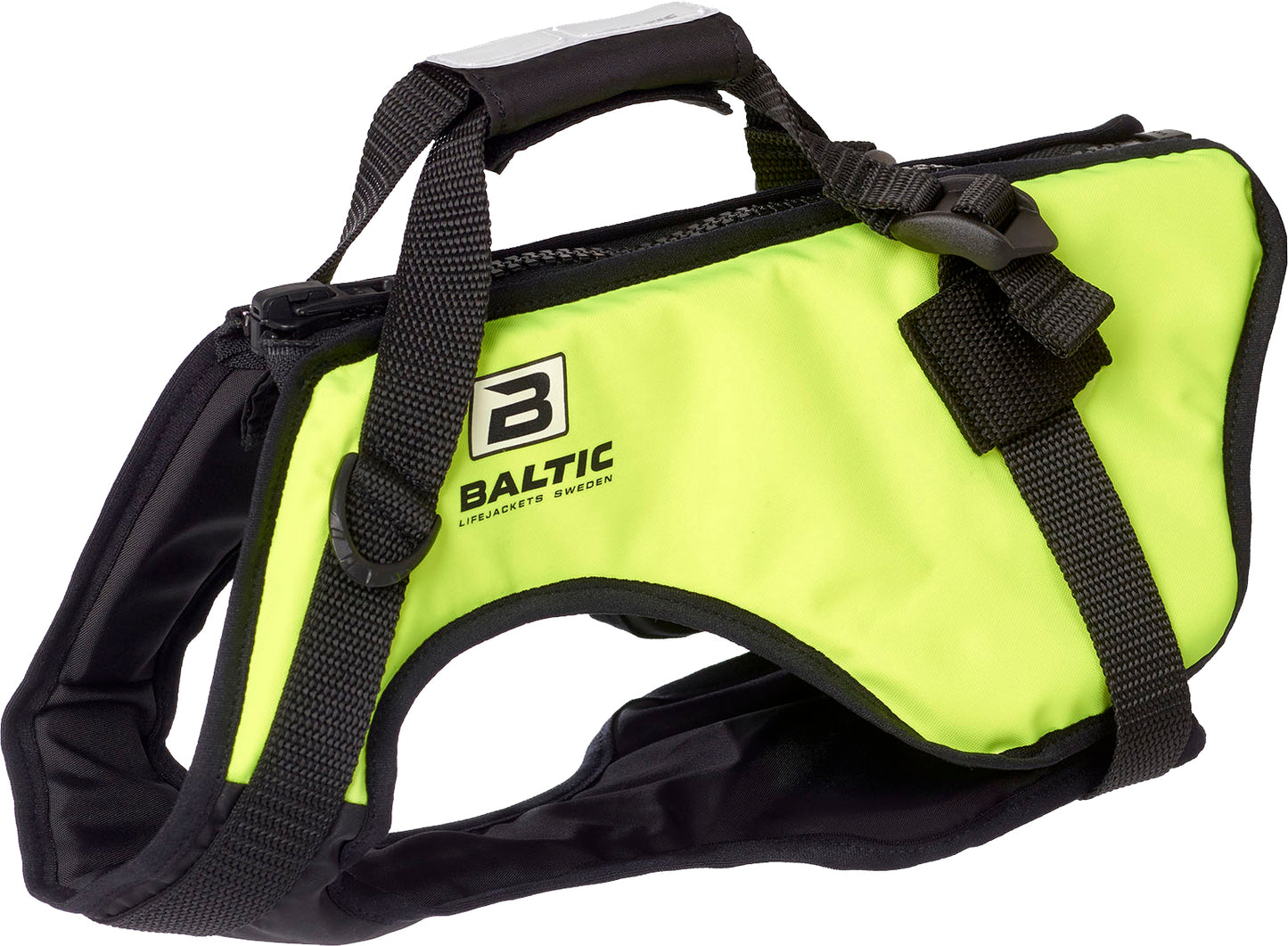 Baltic Zorro hundevest S - UV gul