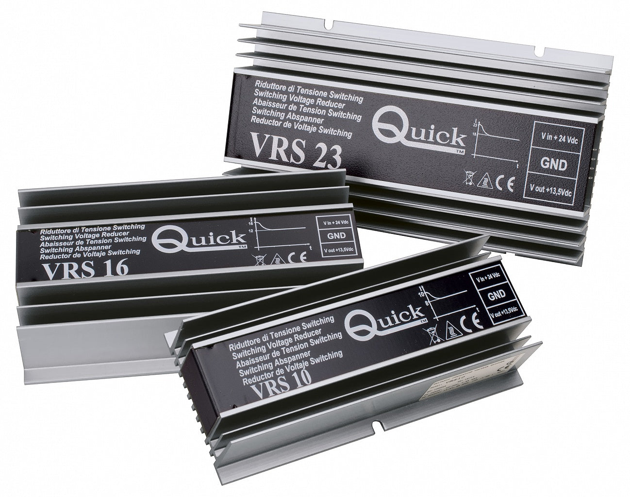 Quick Omformer VRS23 - 24/12V - 23A