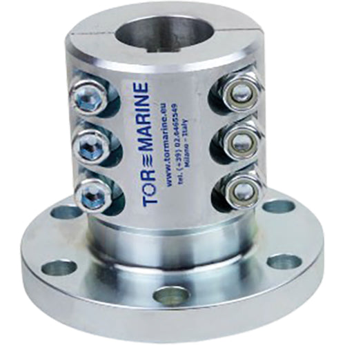 Klemflens for propeller aksel 4 bolter