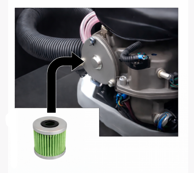 Båtutstyr Norge Drivstoffilter Honda innsats BF75-250hk 80A – bilde 2