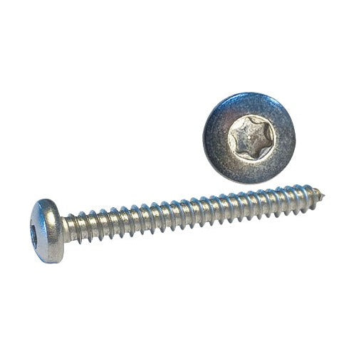 Syrefaste skruer A4, panhode, torx