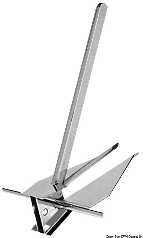DANFORTH type AISI316 anker