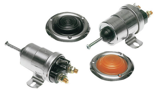 Fotbetjent kontroll med solenoid