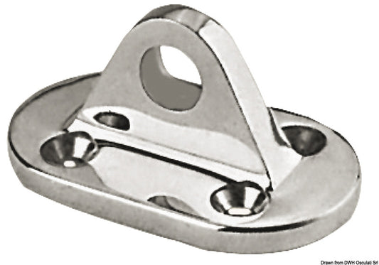 AISI 316 rustfritt stål bunnplate