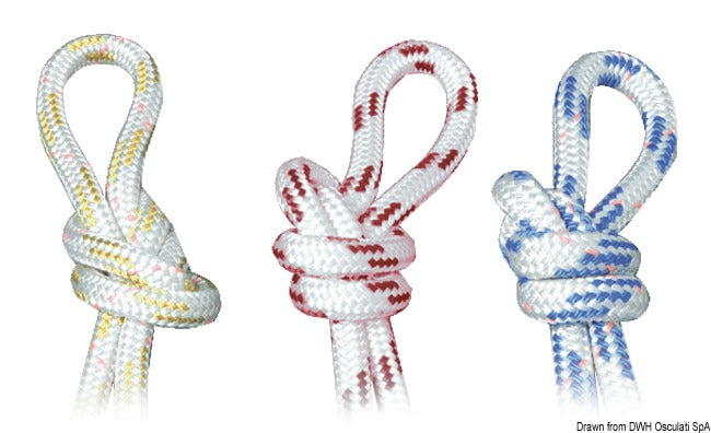 Dobbeltflettverk for Dyneema-skjøter