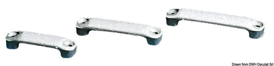 Hvit nylon flat øyestropp