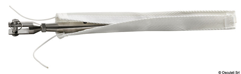 Vantstrammerbeskyttere laget av UV-bestandig hvit polyester