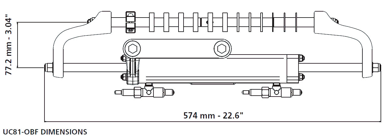 Ultraflex Sylinder UC81-OBF – bilde 3
