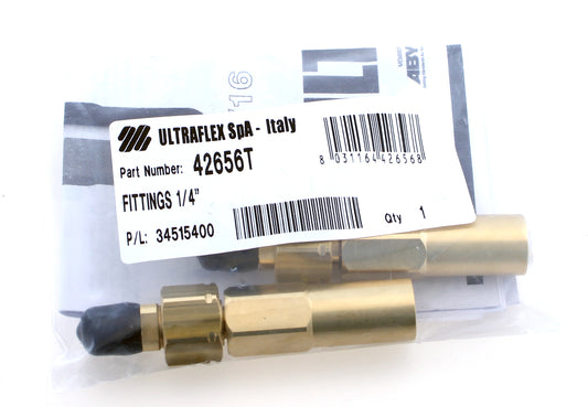 Ultraflex Slangekoplinger til Gotech 1/4" slange- 2pk