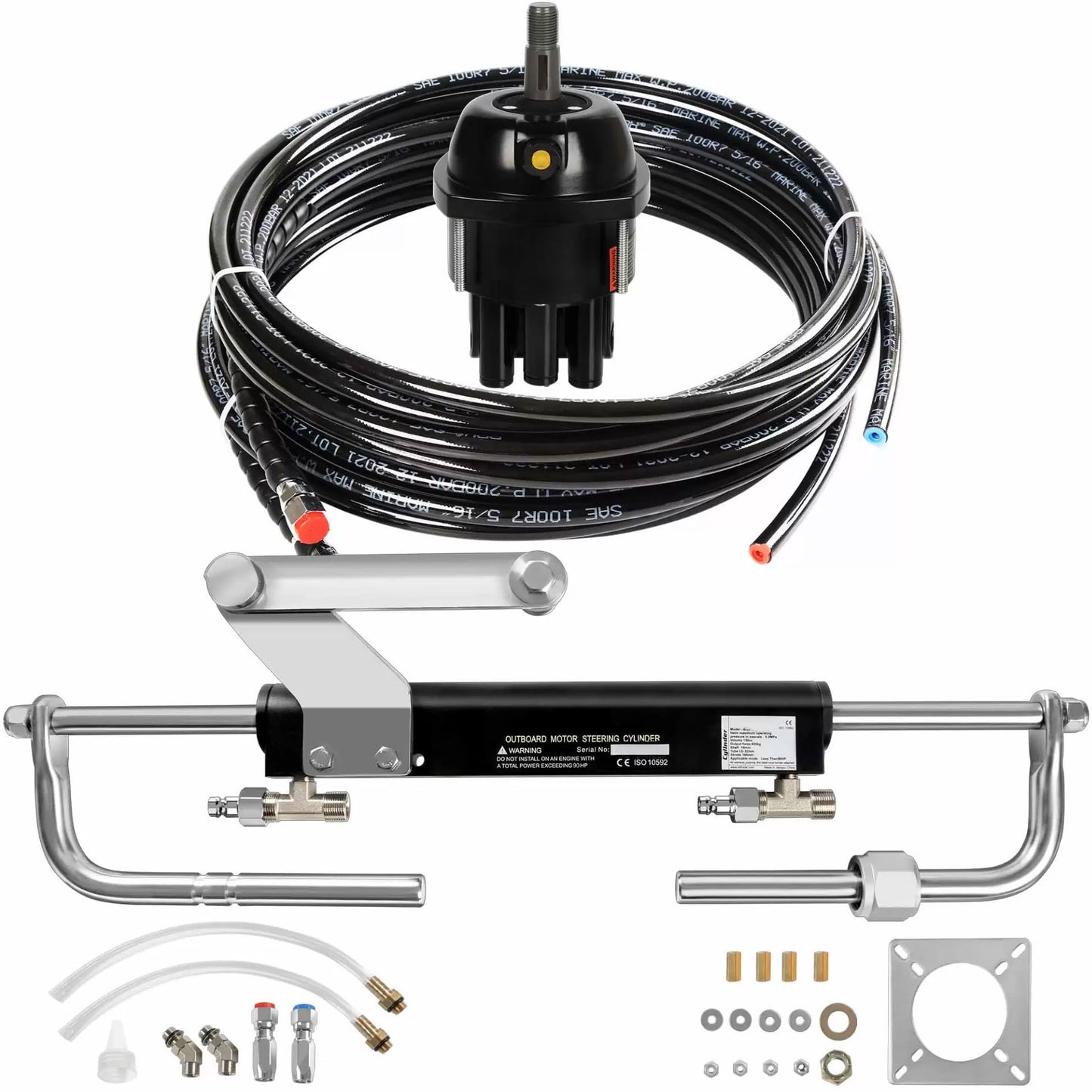 NordFlex Hydraulisk styring KIT opptil 90 hk