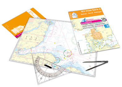 Kart kombi Atlas Serie 3 Samsø-Sund-Kattegat