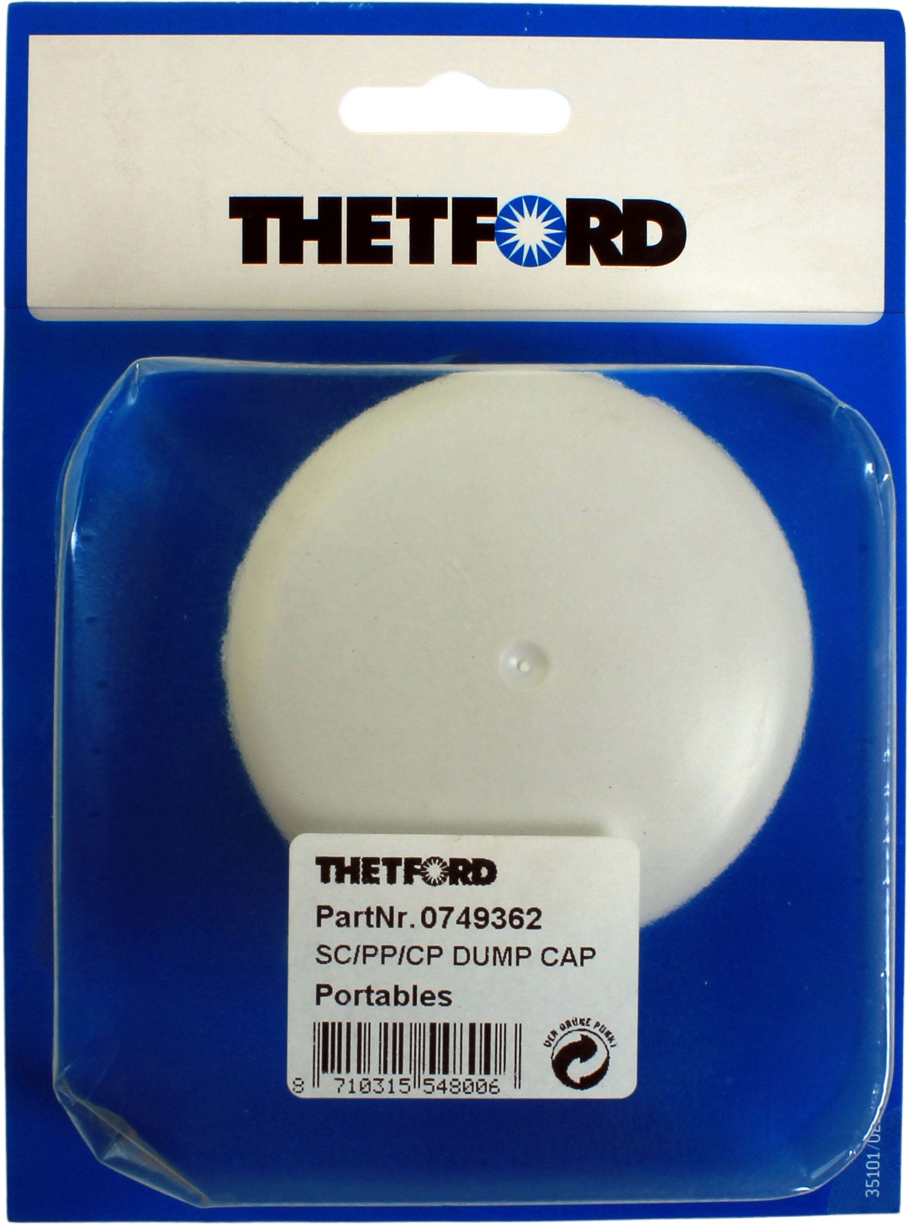 Thetford Lokk septik Porta Potti 235/65