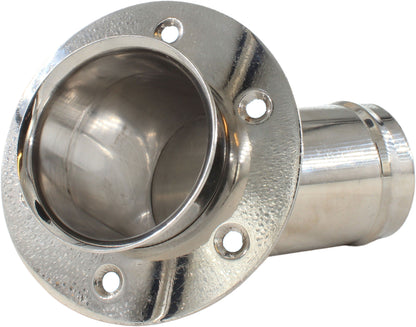 Eksosgjennomføring 45 grader 63 mm