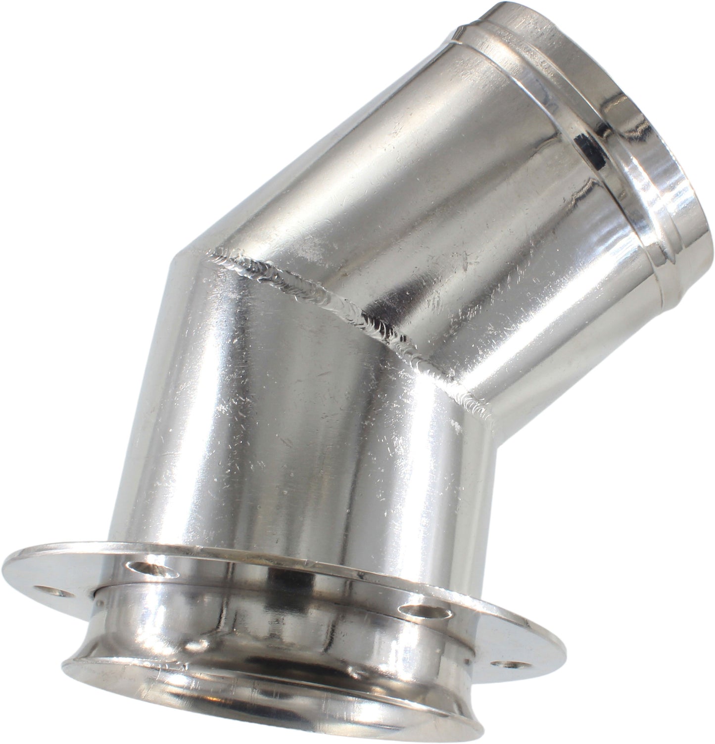 Eksosgjennomføring 45 grader 101 mm