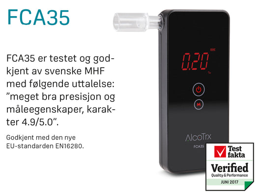 Promilletester AlcoTrx FCA35