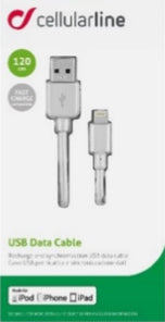 Cellularline USB-A til Lightning, iPhone/iPad kabel 1,2 m