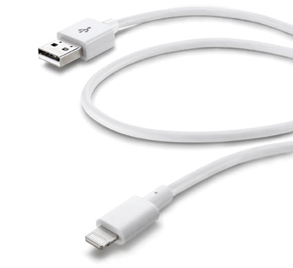 Cellularline USB-A til Lightning, iPhone/iPad kabel 1,2 m