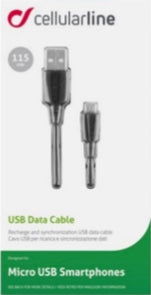 Cellularline USB-A til Micro USB kabel 1,2 m – bilde 2
