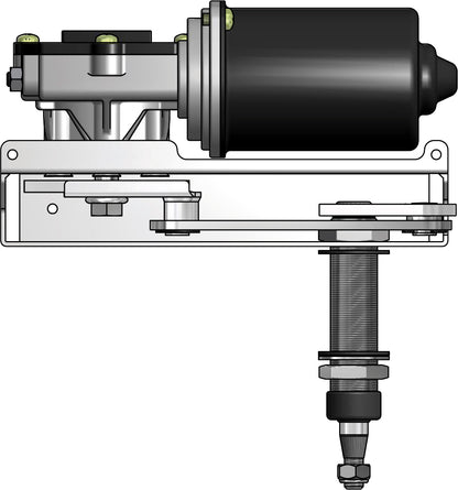 Roca W25 énakslet vindusviskermotor 12V