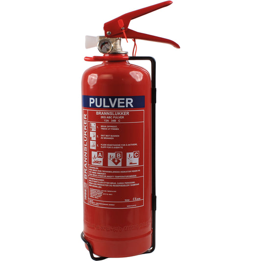 1852 Brannslukker pulver ABC 2 kg