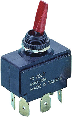 1852 Vippebryter belyst, av/på 12V