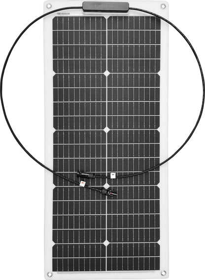 1852 Fleksibelt Solcellepanel 50 W 9m – bilde 2